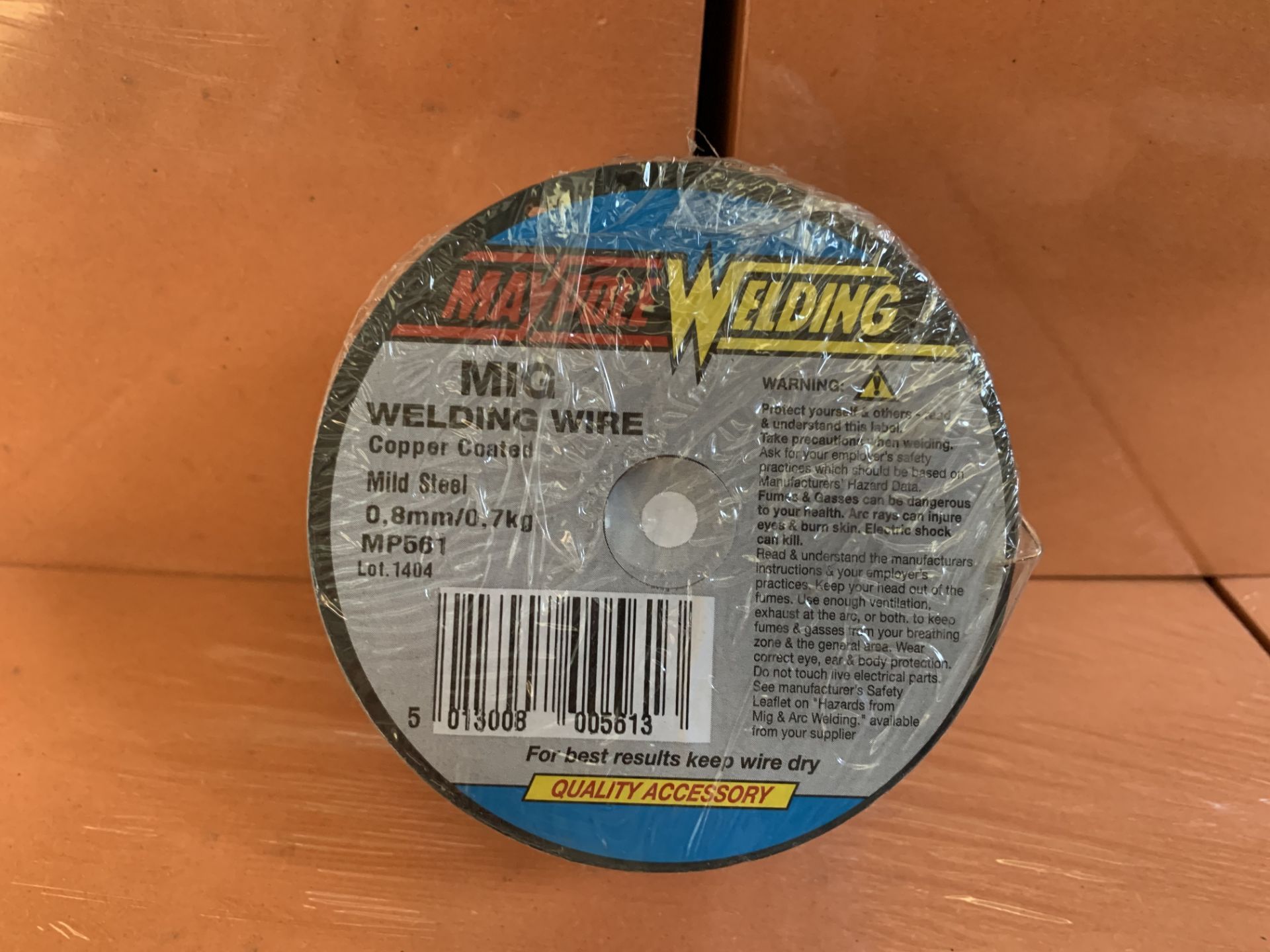 13 X BRAND NEW MAYPOLE MIG WELDING WIRE COPPER COATED (222/30)