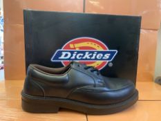 6 X BRAND NEW DICKIES EXECUTIVE SAFETY SHOES SIZE 6 (432/6)