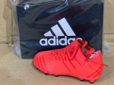 (NO VAT) 2 X NEW BOXED PAIRS OF ADDIDAS TRAINERS SIZE UK INFANT 12 (544/6)