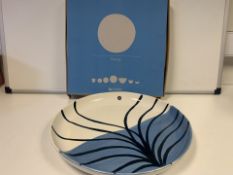 7 X BRAND NEW INDIVIUALLY RETAIL PACKAGED DA TERRA PALMERAL PLATTER PLATES RRP £45 EACH PIECE (