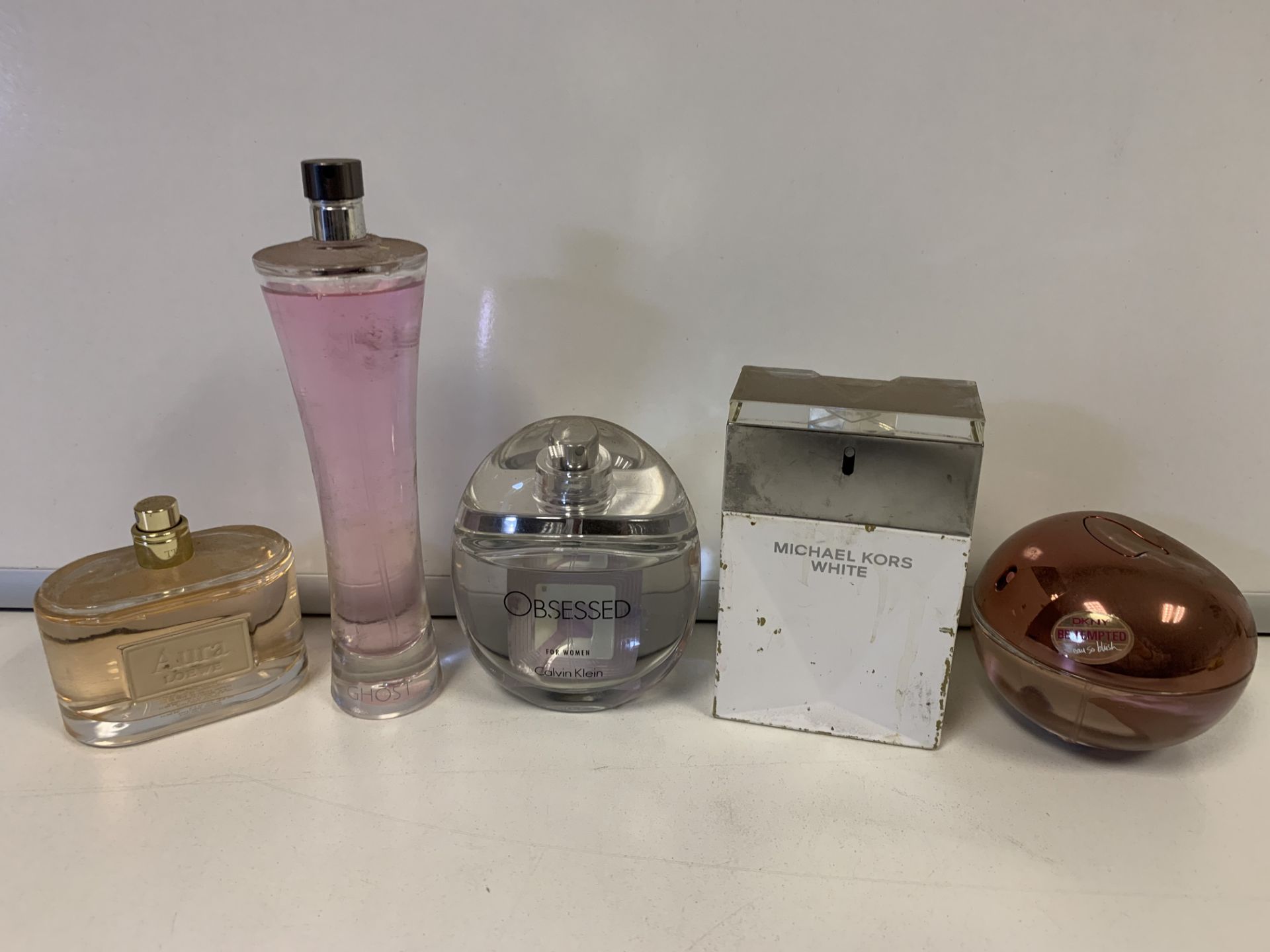 5 X VARIOUS BRANDED TESTER PERFUMES (288/30)