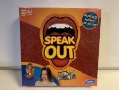 12 X BRAND NEW HASBRO SPEAK OUT GAMES (1320/6)