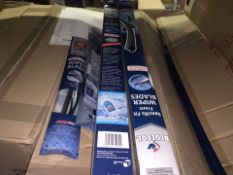 50 X VARIOUS BRAND NEW BLUECOL WIPER BLADES (1171/30)