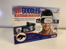 20 x NEW BOXED FALCON VR GOGGLES. REALITY 3D GLASSES (1217/30)