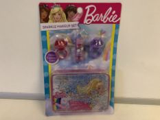 60 X BRAND NEW BARBIE DREAMTOPIA SPARKLE MAKEUP SETS IN 5 BOXES (1048/6)