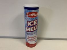 36 X BRAND NEW CARPLAN 750G TUBS OF ICE MELT