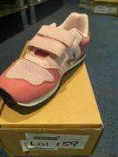 NEW & BOXED NEW BALANCE PINK TRAINER SIZE INFANT 10 (159/21)
