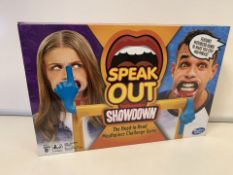 12 X BRAND NEW HASBRO SPEAK OUT SHOWDOWN THE HEAD TO HEAD GAMES (328/30)