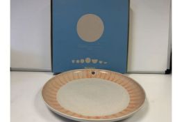 6 X BRAND NEW INDIVIUALLY RETAIL PACKAGED DA TERRA BUNOL PLATTER PLATES RRP £45 EACH PIECE (HAND