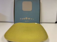 6 X BRAND NEW INDIVIUALLY RETAIL PACKAGED DA TERRA LIMONCELLO PLATTER PLATES RRP £45 EACH PIECE (