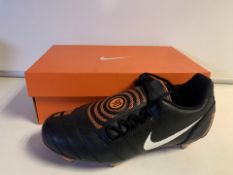 (NO VAT) 3 X BRAND NEW RETAIL BOXED NIKE JR TOTAL 90 SHOOT 2 EXTRA SG FOOTBALL BOOTS SIZE 5 (932/6)