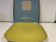 6 X BRAND NEW INDIVIUALLY RETAIL PACKAGED DA TERRA LIMONCELLO PLATTER PLATES RRP £45 EACH PIECE (