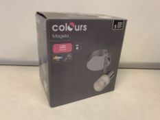 4 X NEW BOXED COLOURS MAGEIA LED SPOTLIGHTS (22/26)