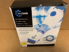 1 X NEW & BOXED V-COMB HYGENIC DISPOSABLE FILTER SYSTEM (64/28)