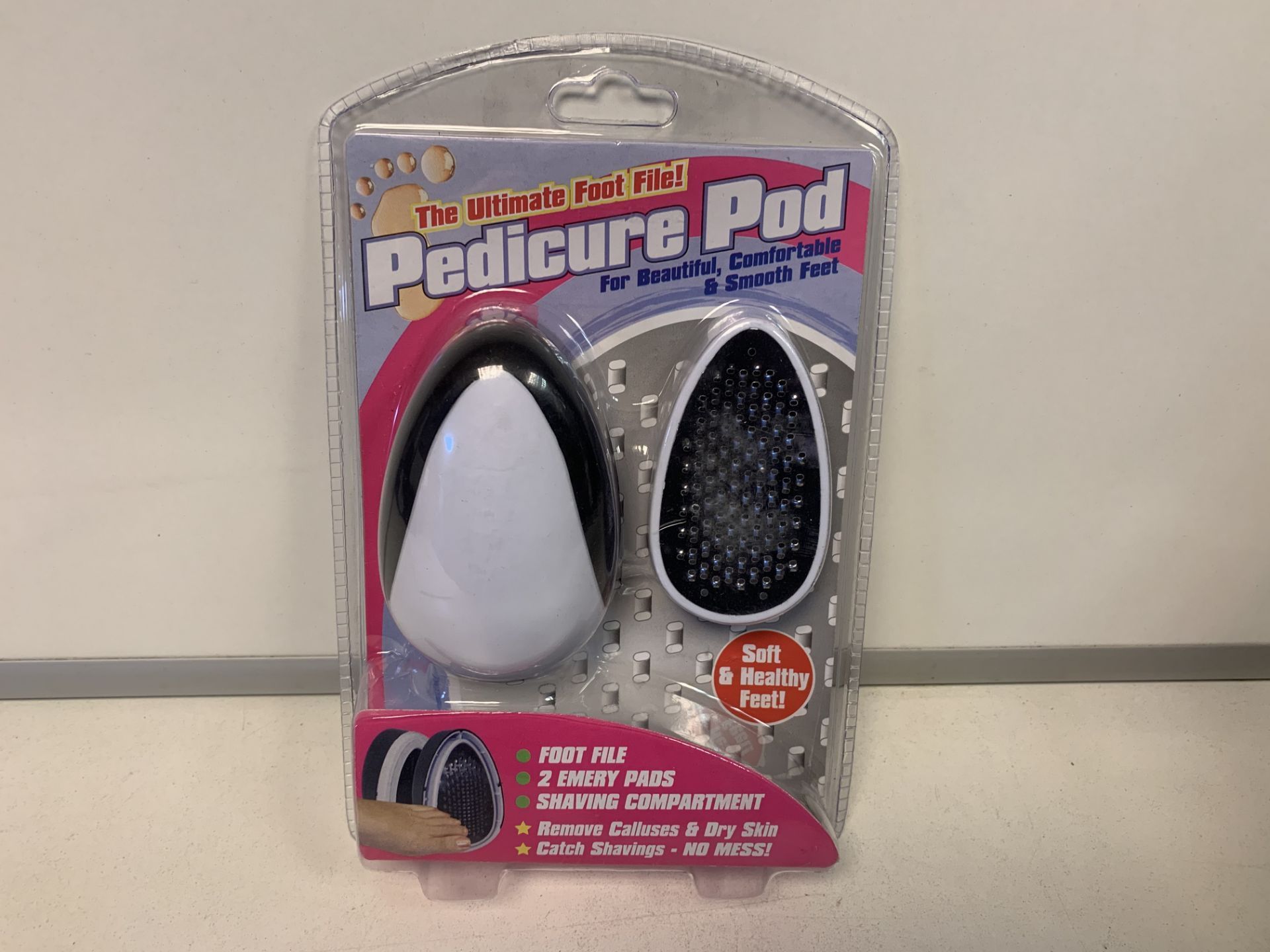 12 X NEW PACKAGED THE ULTIMATE FOOT FILE - PEDICURE PODS (18/26)