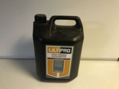6 x 5L ULTIPRO FROST PROOFER & ACCELERATOR. COLD WEATHER PROTECTION FOR MORTAR MIXES. ACCELERATES
