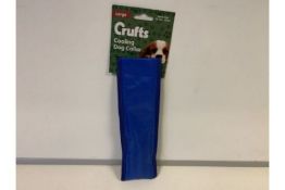 6 x NEW CRUFTS COOLING DOG COLLARS (263/26)