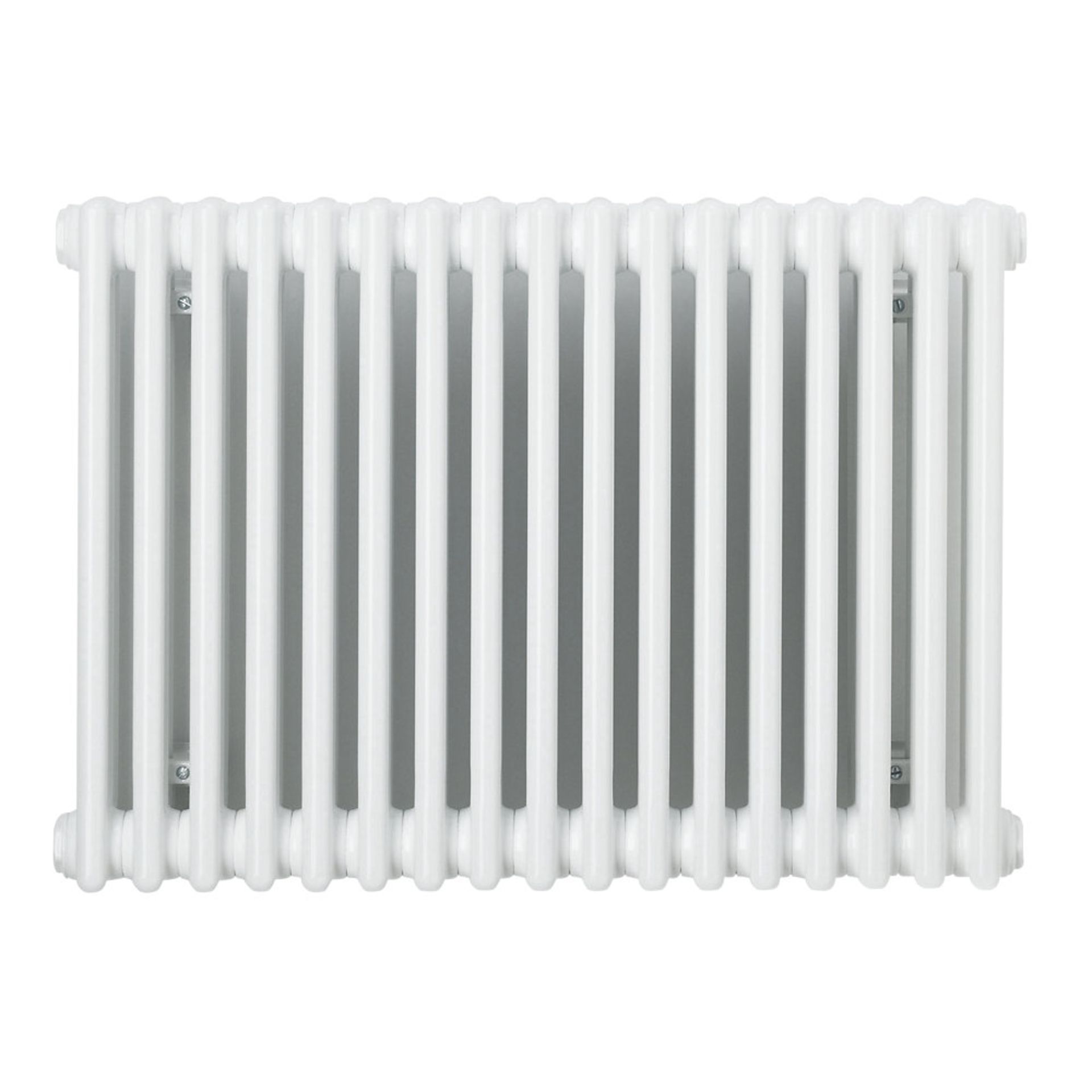 (22) 2-COLUMN HORIZONTAL RADIATOR 600 X 812MM WHITE 2628BTU. Acova Classic steel column radiators