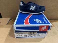 5 X NEW & BOXED NEW BALANCE TRAINERS SIZE INFANT 8