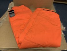 3 X BRAND NEW BILLABONG TRANSPORT PUFFIN ORANGE SKI TROUSERS IN VARIOUS SIZES RRP £135 EACH