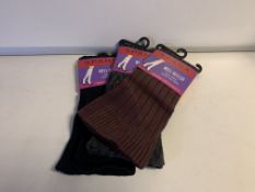 40 X BRAND NEW SPANX SOCKS IN VARIOUS STYLES