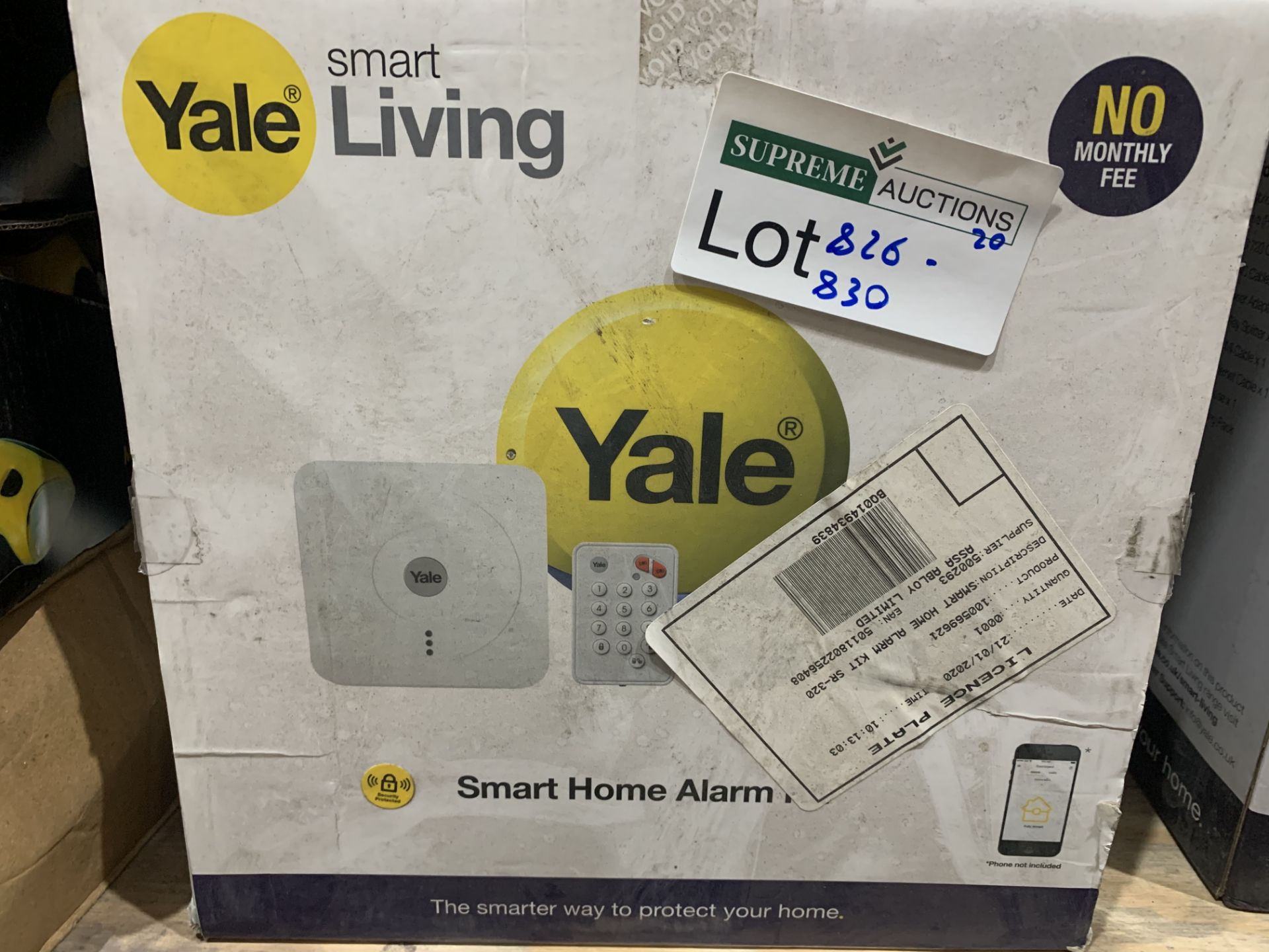 YALE SMART HOME ALARM KIT (UNCHECKED RETURN)