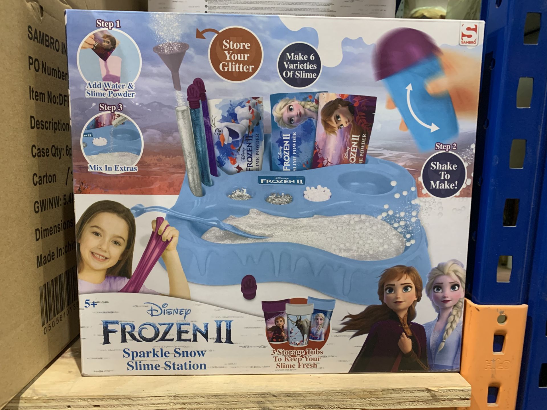 13 X BRAND NEW FROZEN 2 SPARKLE SNOW SLIME STATIONS