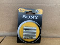 108 X BRAND NEW SONY AAA ULTRA HEAVY DUTY BATTERIES EXP 05/21