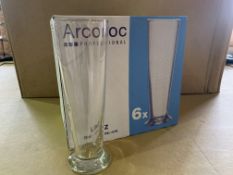 5 X BRAND NEW PACKS OF 24 ARCOROC LINZ 39CL GLASSES