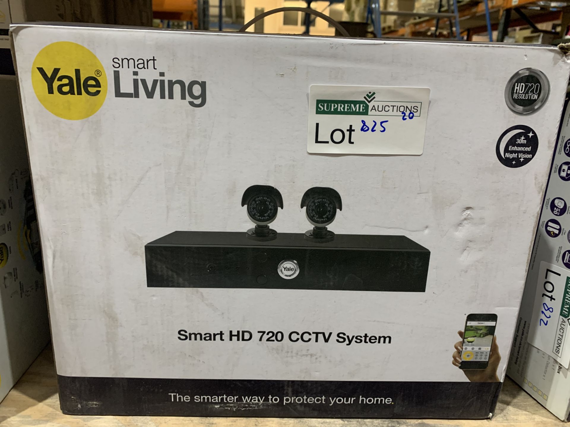 YALE SMART HD 720 CCTV SYSTEM (UNCHECKED RETURN)