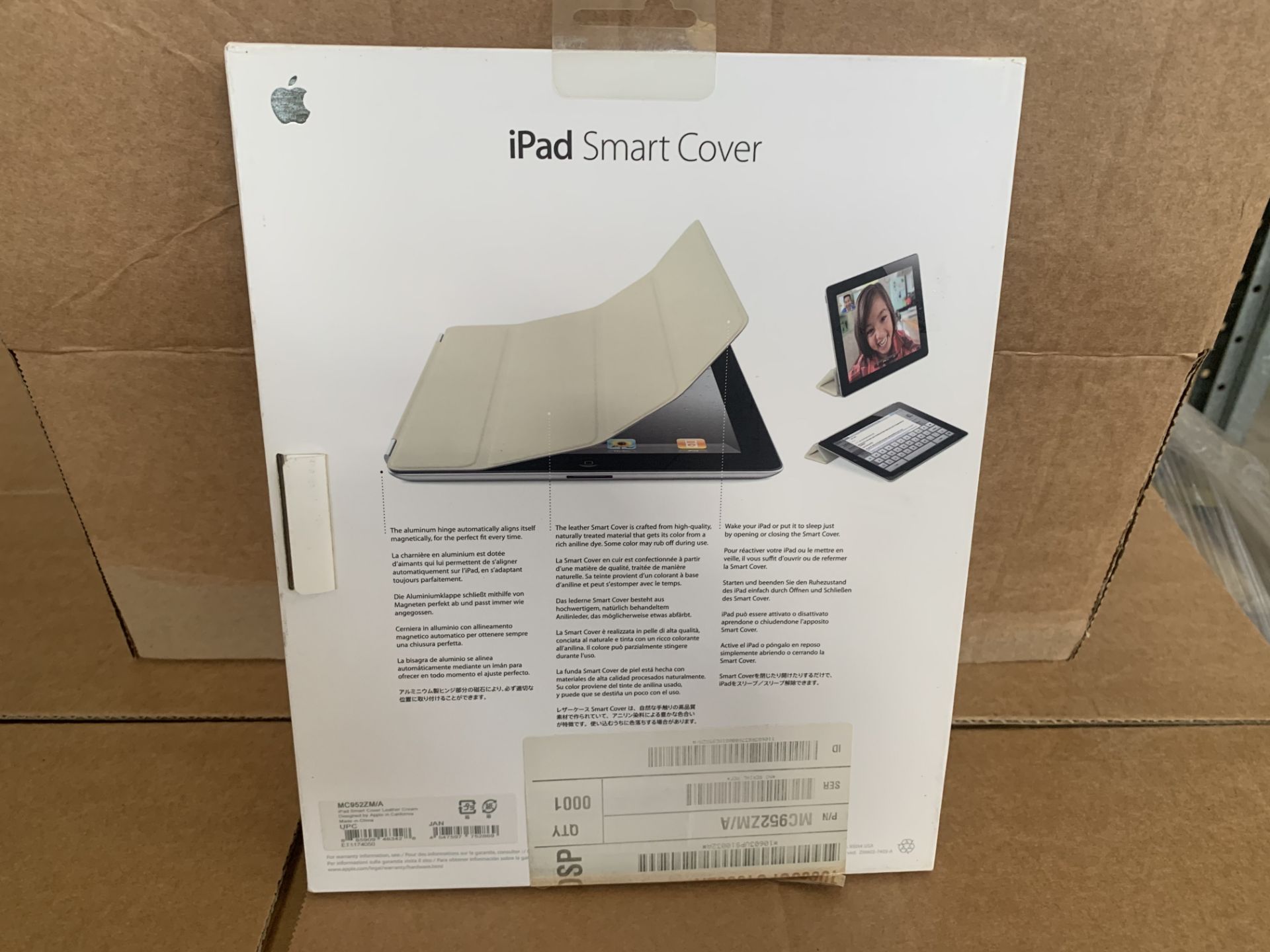 10 X APPLE IPAD SMART COVERS WHITE