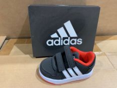 2 X NEW & BOXED ADIDAS TRAINERS SIZE INFANT 4