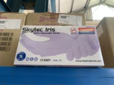 10 X PACKS OF 100 SKYTEC IRIS DISPOSABLE GLOVES