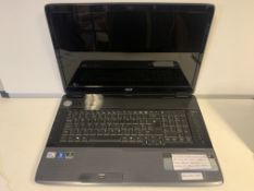 ACER ASPIRE 8735G GAMING LAPTOP, 18.4 INCH FULL HD 1080P SCREEN, NVIDIA GEFORCE GT240M, WINDOWS