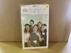 96 X BRAND NEW BABY SHOWER SELFIE KITS IN 4 BOXES