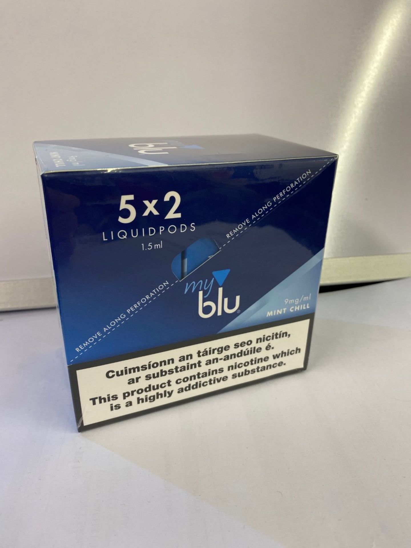 60 X PACKS OF 2 MY BLU LIQUID PODS 9MG MINT CHILL - Image 2 of 2