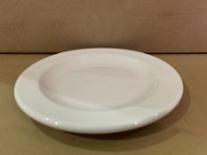 7 X BRAND NEW PACKS OF 12 THE DUDSON GROUP DURALINE 16.2CM PACIFIC WHITE PLATES