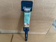 45 X BRAND NEW HARRIS PAINT BRUSHES IN VARIOUS SIZES