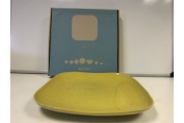 6 X BRAND NEW INDIVIUALLY RETAIL PACKAGED DA TERRA LIMONCELLO PLATTER PLATES RRP £45 EACH PIECE (