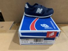 4 X NEW & BOXED NEW BALANCE TRAINERS SIZE INFANT 8