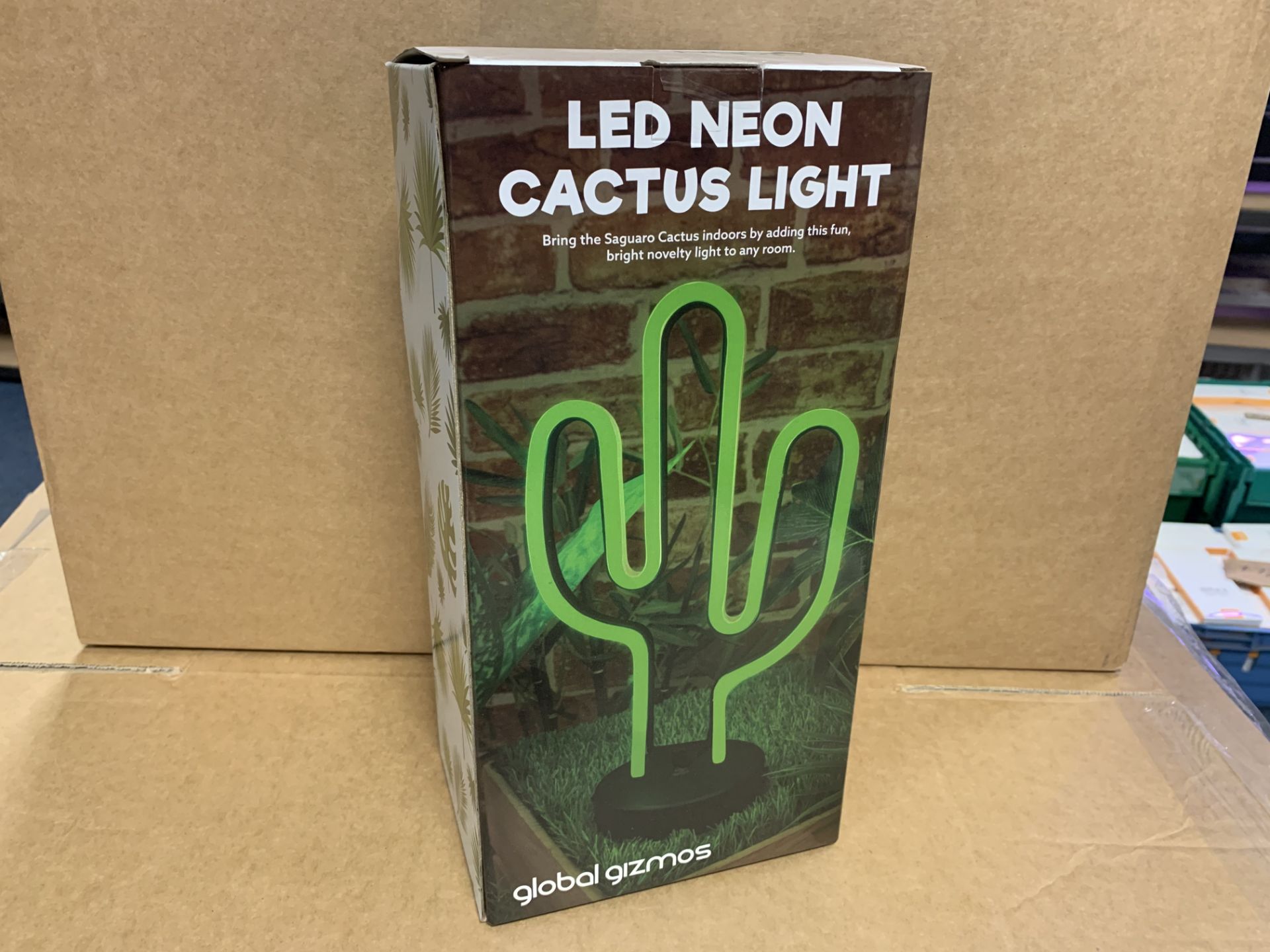 8 X BRAND NEW LED NEON CACTUS LIGHTS BY GLOBAL GIZMOS