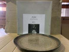 8 X BRAND NEW PACKS OF 2 PURE BY PASCALE NAESSENS SERAX PLATTER PLATES