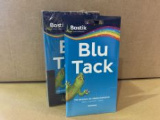 96 X BRAND NEW PACKS OF BOSTIK BLU TAC IN 8 POUCHES