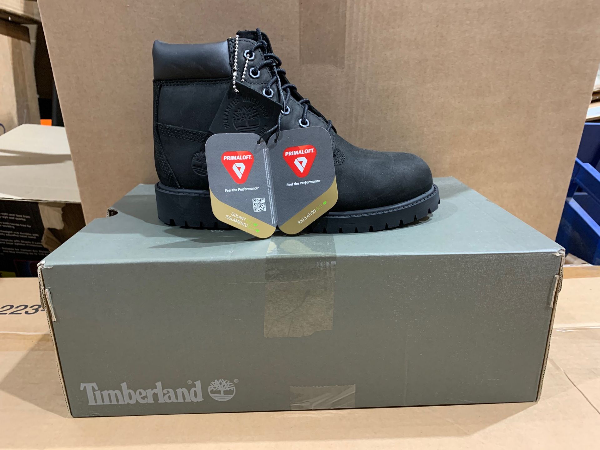 3 X NEW & BOXED TIMBERLAND BOOTS SIZE JUNIOR 2