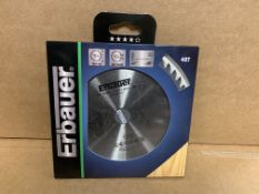 12 X BRAND NEW ERBAUER 48T 265MM CUTTING DISCS