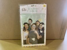 96 X BRAND NEW BABY SHOWER SELFIE KITS IN 4 BOXES