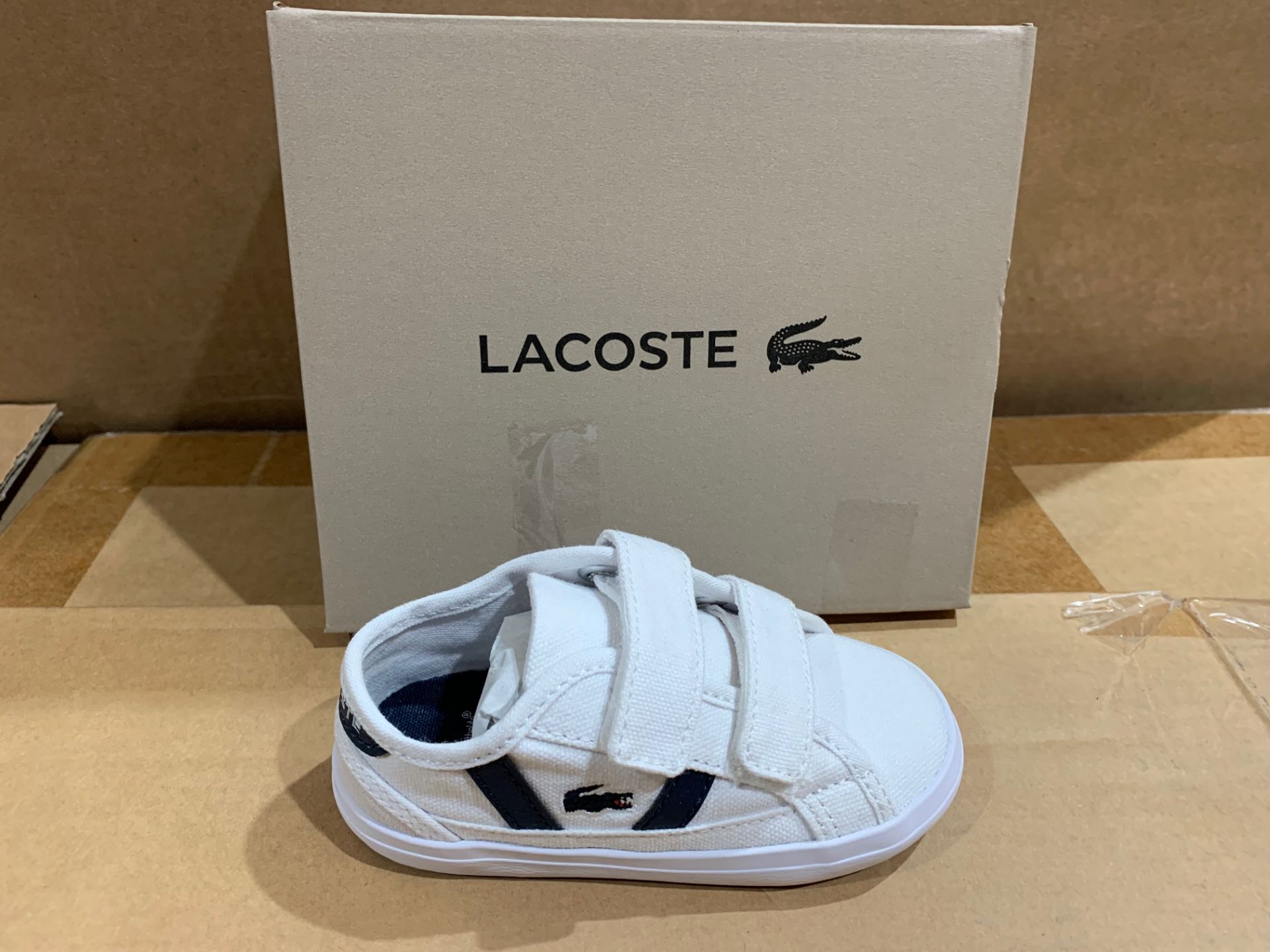 5 X NEW & BOXED LACOSTE TRAINERS SIZE INFANT 5
