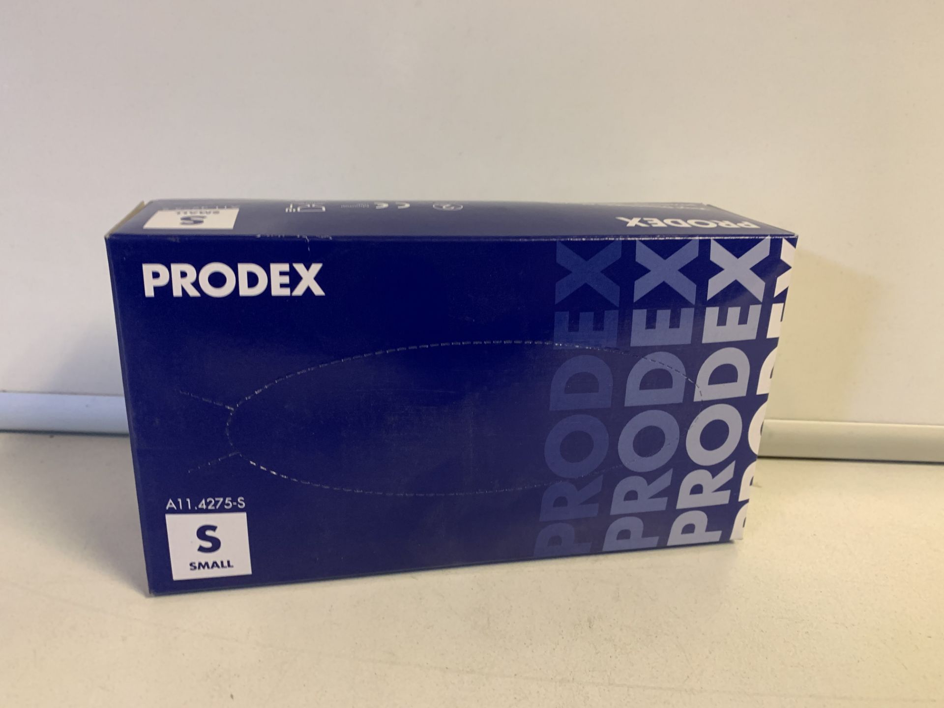 10 X PACKS OF 100 PRODEX VINYL DISPOSABLE GLOVES POWDERED BLUE