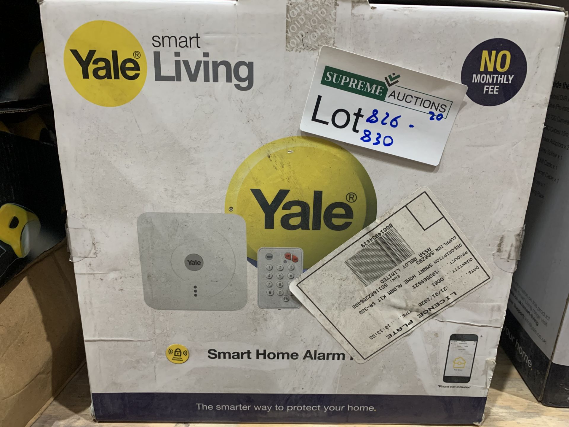 YALE SMART HOME ALARM KIT (UNCHECKED RETURN)