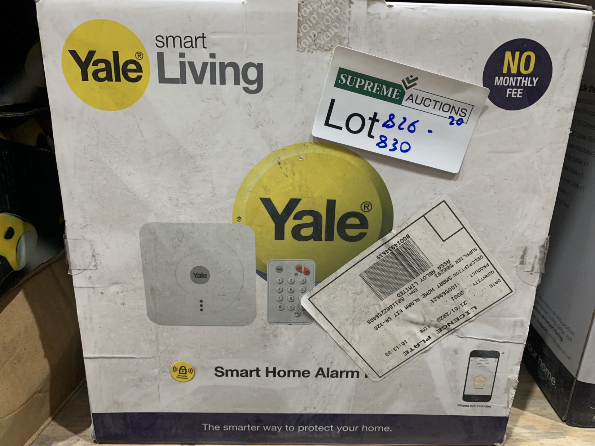 YALE SMART HOME ALARM KIT (UNCHECKED RETURN)